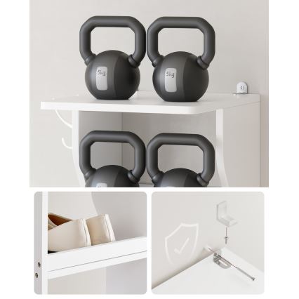 Botník BOTARO biely