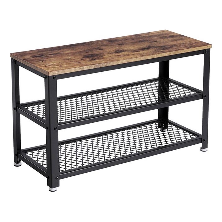 Botník DAVOR hnedá/čierna