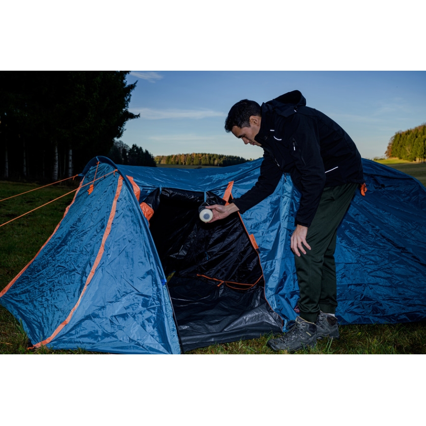 Brennenstuhl - LED Vonkajšia lampa s reproduktorom LED/3W/5V 4000 mAh IP44