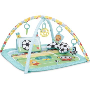 Bright Starts - Detská hracia deka OBALL GRIP & KICK 3xAA
