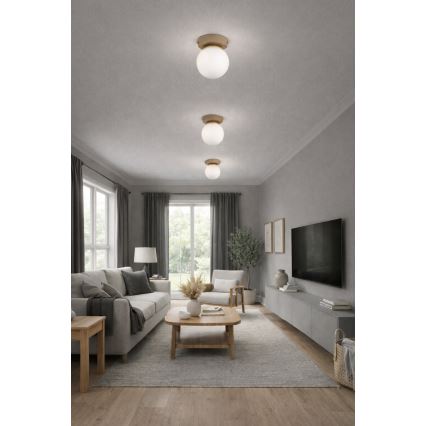 Brilagi - Bodové svietidlo 1xE27/60W/230V béžová/zlatá