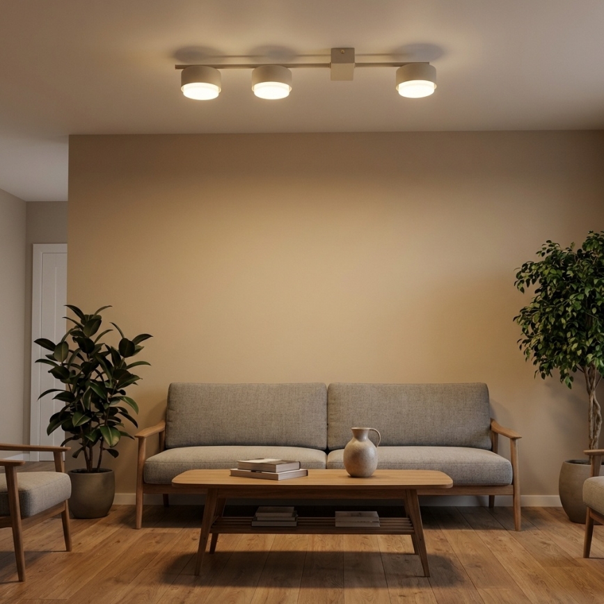 Brilagi - Bodové svietidlo 3xGX53/12W/230V béžové