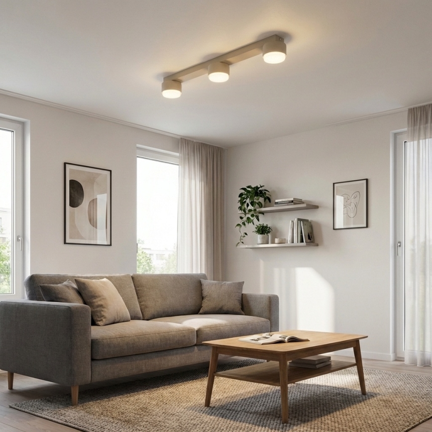 Brilagi - Bodové svietidlo 3xGX53/12W/230V béžové