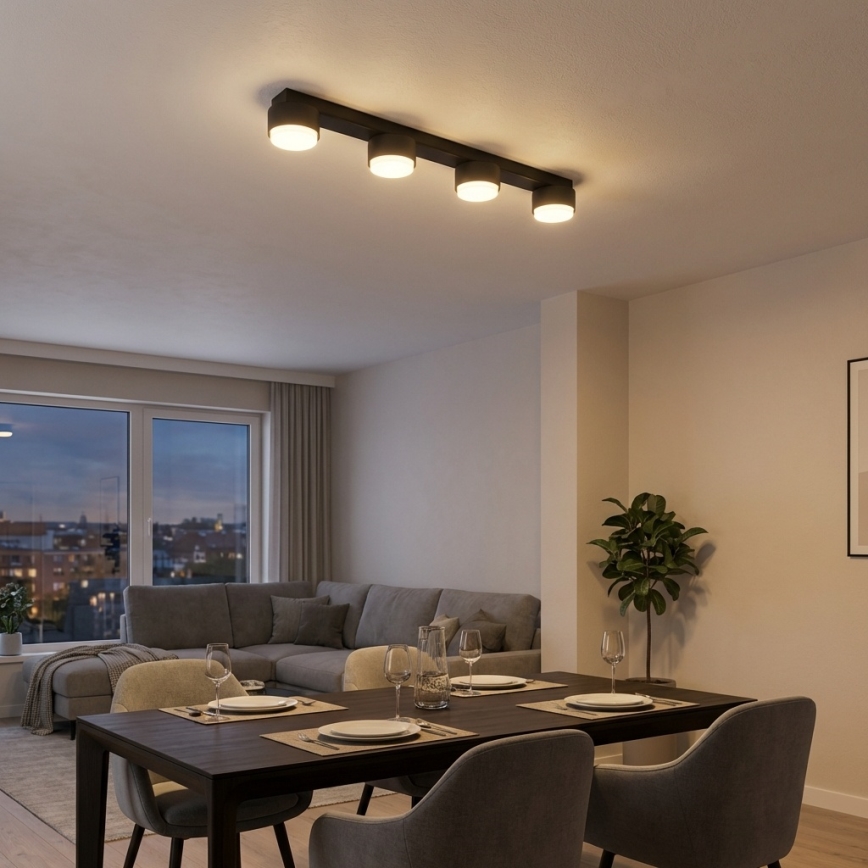 Brilagi - Bodové svietidlo 4xGX53/12W/230V čierne