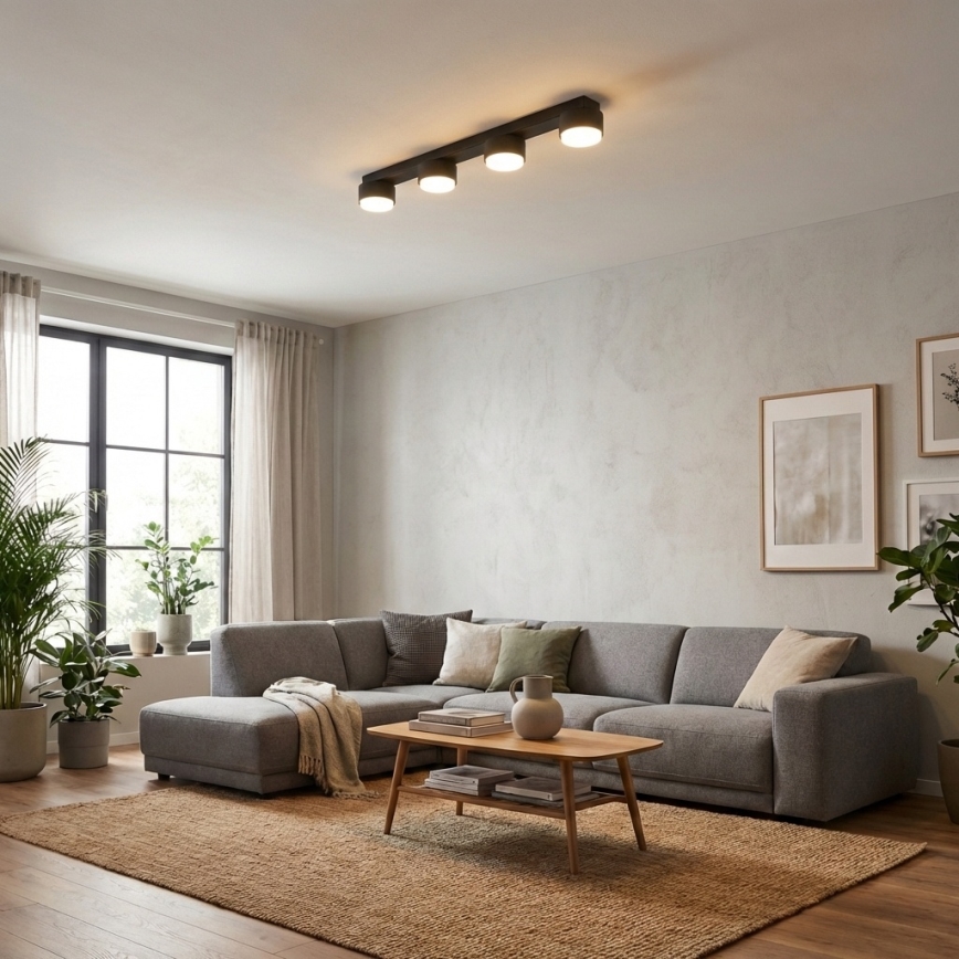 Brilagi - Bodové svietidlo 4xGX53/12W/230V čierne