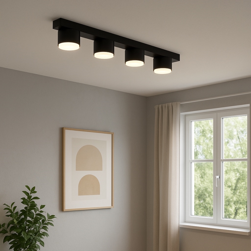 Brilagi - Bodové svietidlo 4xGX53/12W/230V čierne