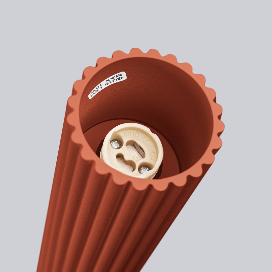 Brilagi - Bodové svietidlo CRESTO 1xGU10/10W/230V 10 cm červené