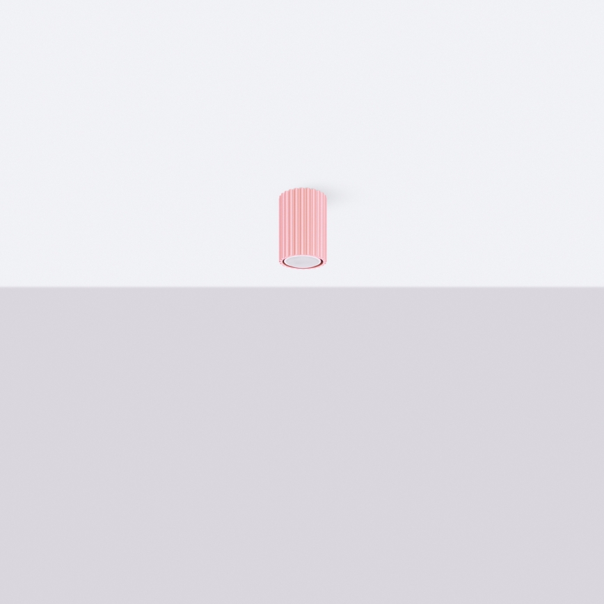 Brilagi - Bodové svietidlo CRESTO 1xGU10/10W/230V 10 cm ružové