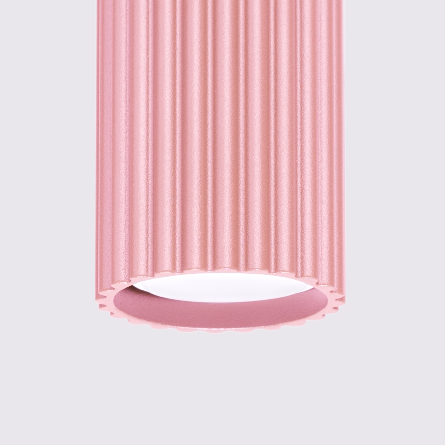 Brilagi - Bodové svietidlo CRESTO 1xGU10/10W/230V 10 cm ružové