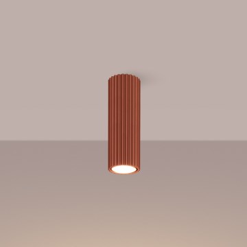 Brilagi - Bodové svietidlo CRESTO 1xGU10/10W/230V 20 cm červené