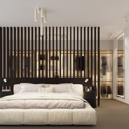 Brilagi - Bodové svietidlo CRESTO 1xGU10/10W/230V 30 cm krémové