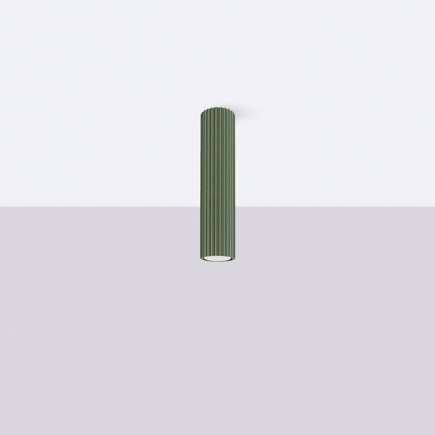 Brilagi - Bodové svietidlo CRESTO 1xGU10/10W/230V 30 cm zelené