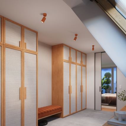 Brilagi - Bodové svietidlo CRESTO 1xGU10/10W/230V červené