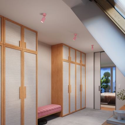 Brilagi - Bodové svietidlo CRESTO 1xGU10/10W/230V ružové