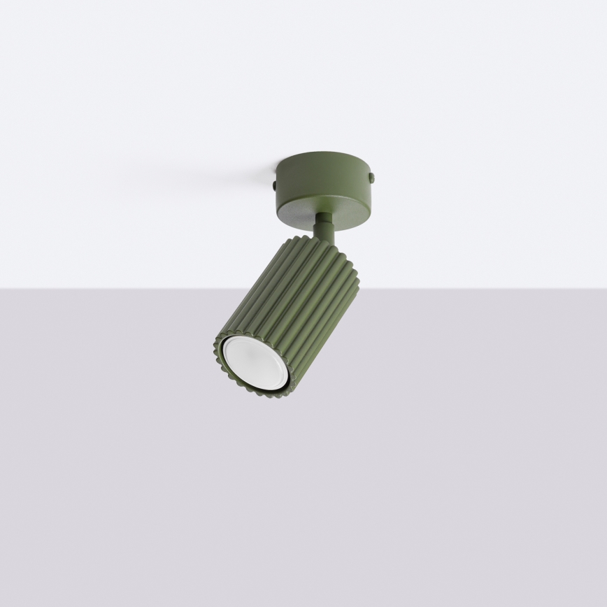 Brilagi - Bodové svietidlo CRESTO 1xGU10/10W/230V zelená