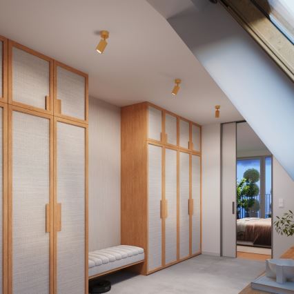 Brilagi - Bodové svietidlo CRESTO 1xGU10/10W/230V zlaté