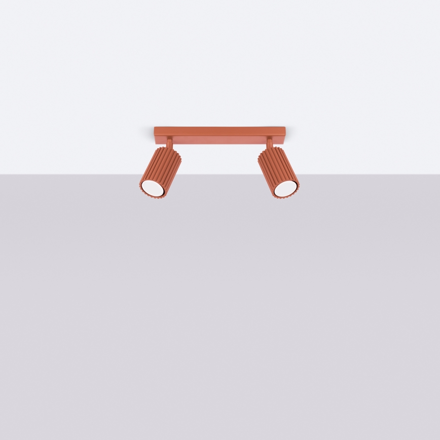 Brilagi - Bodové svietidlo CRESTO 2xGU10/10W/230V červená