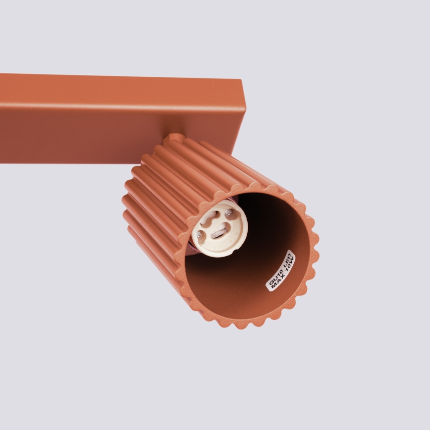 Brilagi - Bodové svietidlo CRESTO 2xGU10/10W/230V červená