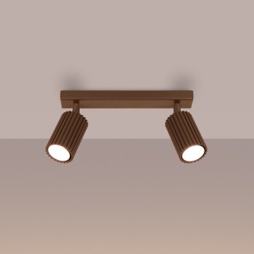 Brilagi - Bodové svietidlo CRESTO 2xGU10/10W/230V hnedá