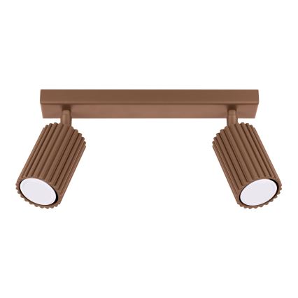 Brilagi - Bodové svietidlo CRESTO 2xGU10/10W/230V hnedá