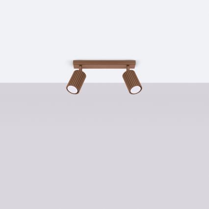 Brilagi - Bodové svietidlo CRESTO 2xGU10/10W/230V hnedá