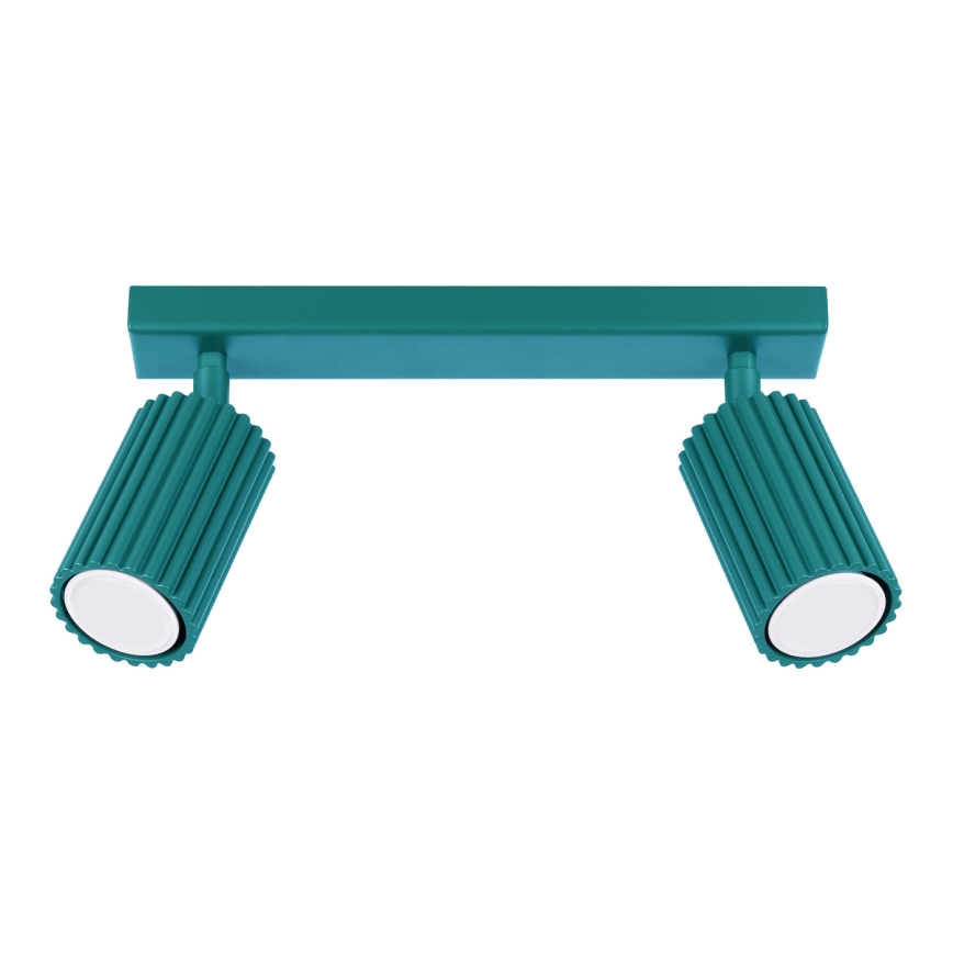 Brilagi - Bodové svietidlo CRESTO 2xGU10/10W/230V tyrkysové