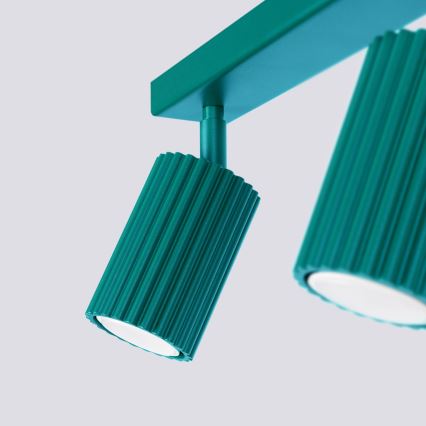 Brilagi - Bodové svietidlo CRESTO 2xGU10/10W/230V tyrkysové