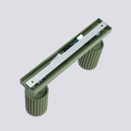 Brilagi - Bodové svietidlo CRESTO 2xGU10/10W/230V zelené