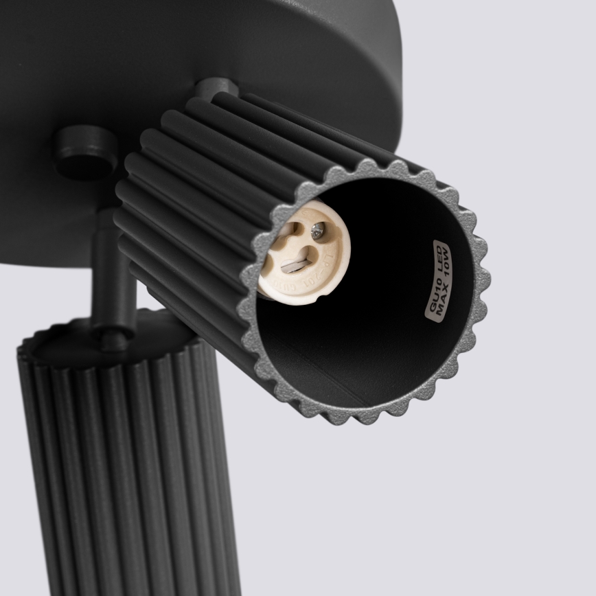 Brilagi - Bodové svietidlo CRESTO 3xGU10/10W/230V čierne