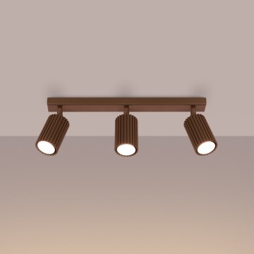 Brilagi - Bodové svietidlo CRESTO 3xGU10/10W/230V hnedá