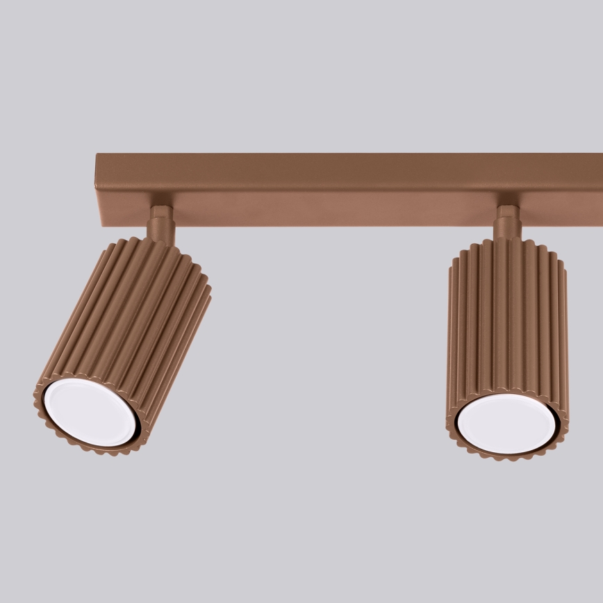 Brilagi - Bodové svietidlo CRESTO 3xGU10/10W/230V hnedá