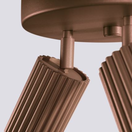 Brilagi - Bodové svietidlo CRESTO 3xGU10/10W/230V hnedé