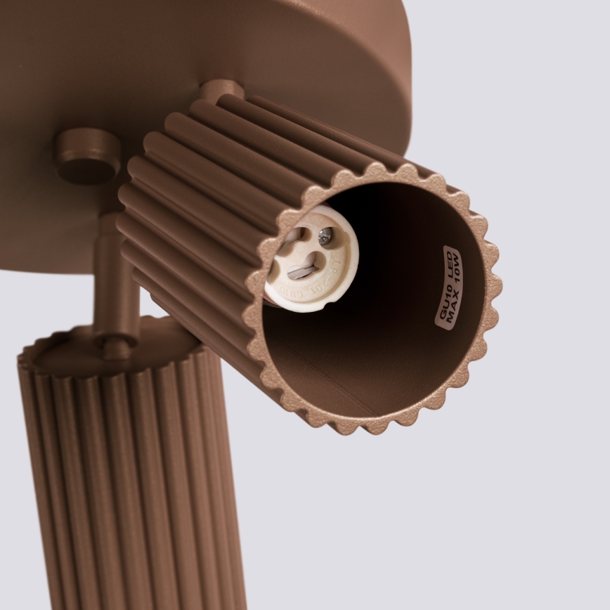 Brilagi - Bodové svietidlo CRESTO 3xGU10/10W/230V hnedé