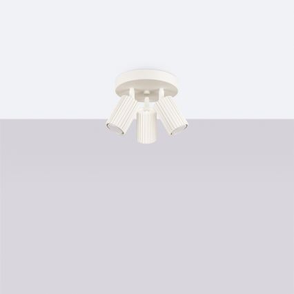 Brilagi - Bodové svietidlo CRESTO 3xGU10/10W/230V krémové