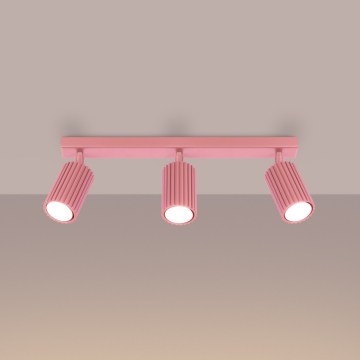 Brilagi - Bodové svietidlo CRESTO 3xGU10/10W/230V ružové