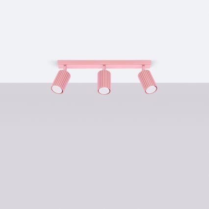 Brilagi - Bodové svietidlo CRESTO 3xGU10/10W/230V ružové