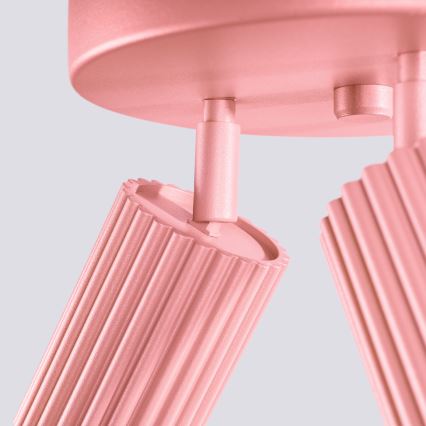 Brilagi - Bodové svietidlo CRESTO 3xGU10/10W/230V ružové