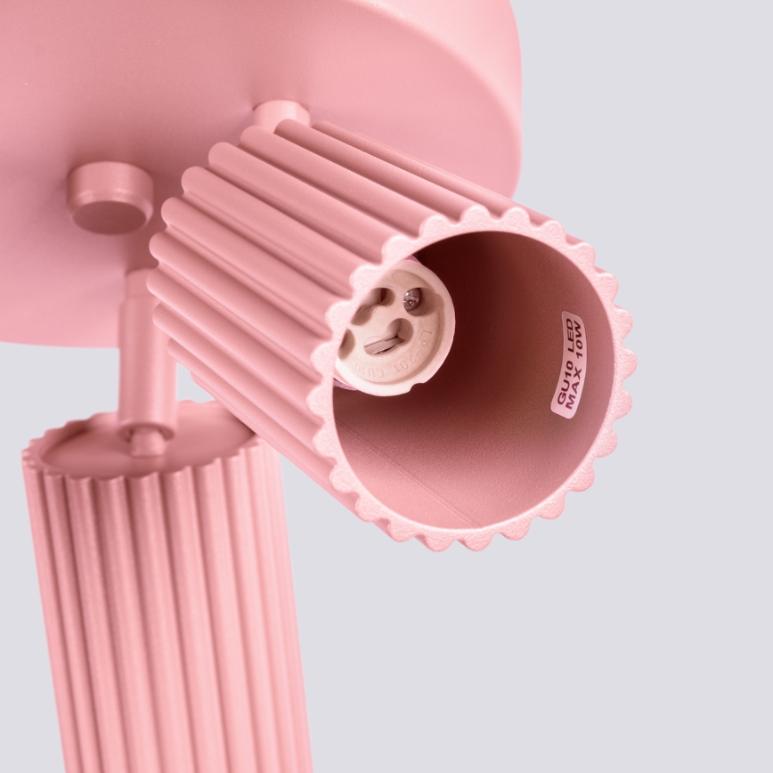 Brilagi - Bodové svietidlo CRESTO 3xGU10/10W/230V ružové