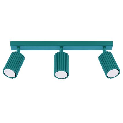 Brilagi - Bodové svietidlo CRESTO 3xGU10/10W/230V tyrkysové