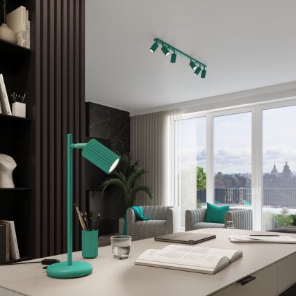 Brilagi - Bodové svietidlo CRESTO 3xGU10/10W/230V tyrkysové