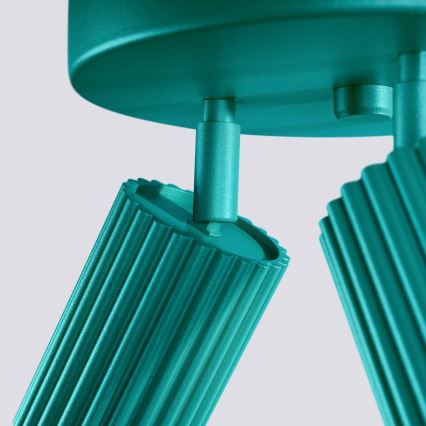 Brilagi - Bodové svietidlo CRESTO 3xGU10/10W/230V tyrkysové