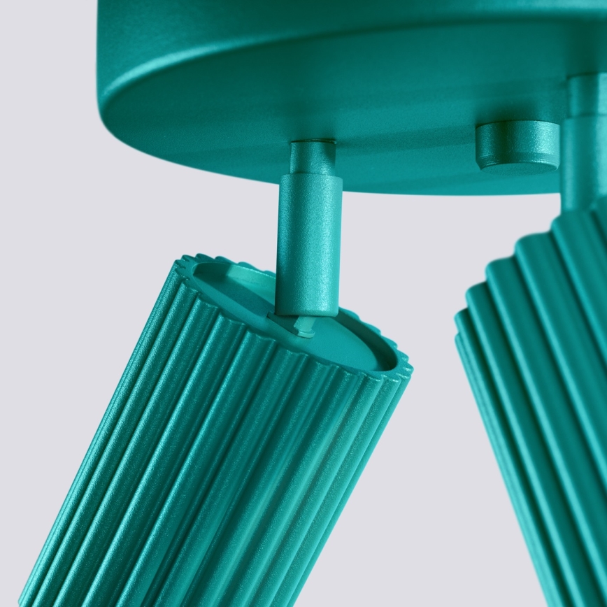 Brilagi - Bodové svietidlo CRESTO 3xGU10/10W/230V tyrkysové