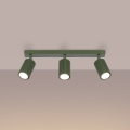Brilagi - Bodové svietidlo CRESTO 3xGU10/10W/230V zelená
