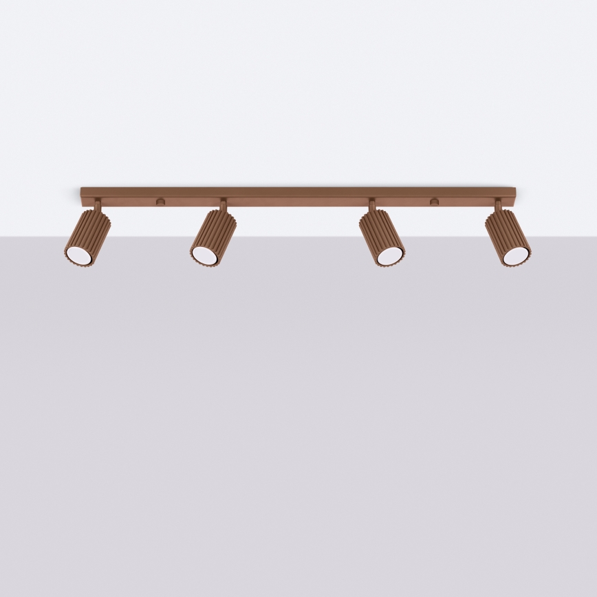 Brilagi - Bodové svietidlo CRESTO 4xGU10/10W/230V hnedá