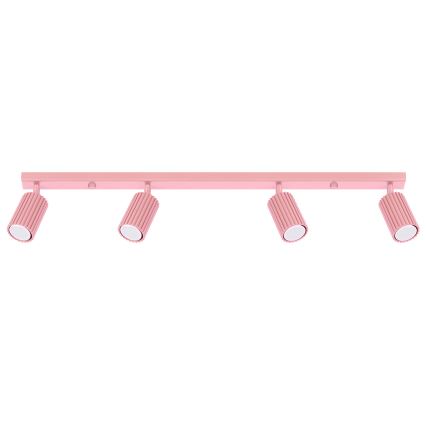Brilagi - Bodové svietidlo CRESTO 4xGU10/10W/230V ružové
