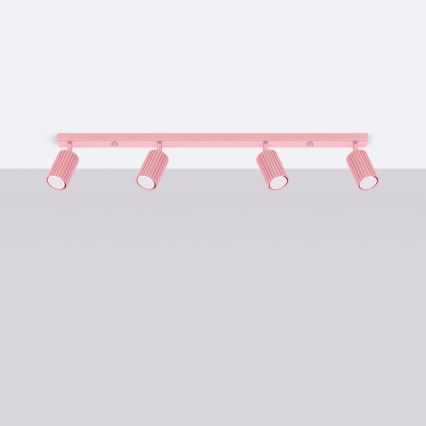 Brilagi - Bodové svietidlo CRESTO 4xGU10/10W/230V ružové