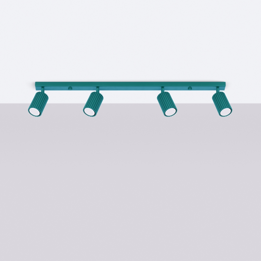 Brilagi - Bodové svietidlo CRESTO 4xGU10/10W/230V tyrkysové