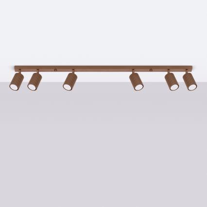 Brilagi - Bodové svietidlo CRESTO 6xGU10/10W/230V hnedá