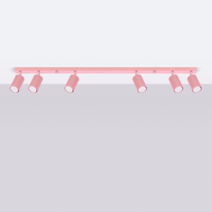 Brilagi - Bodové svietidlo CRESTO 6xGU10/10W/230V ružová