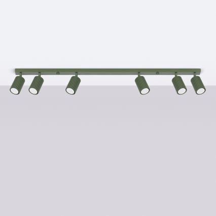 Brilagi - Bodové svietidlo CRESTO 6xGU10/10W/230V zelené